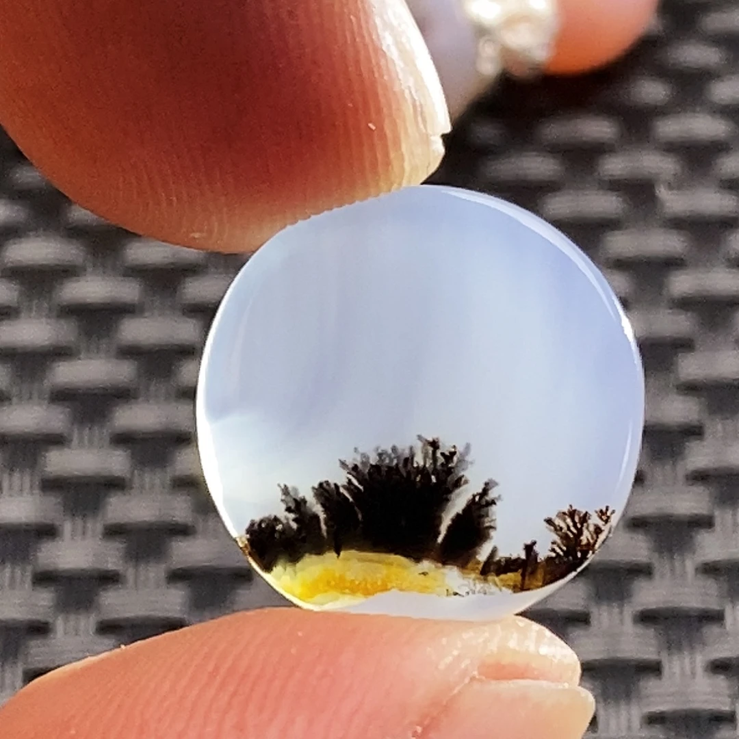 文***遥玛瑙/玉髓未镶嵌吊坠(不含链)