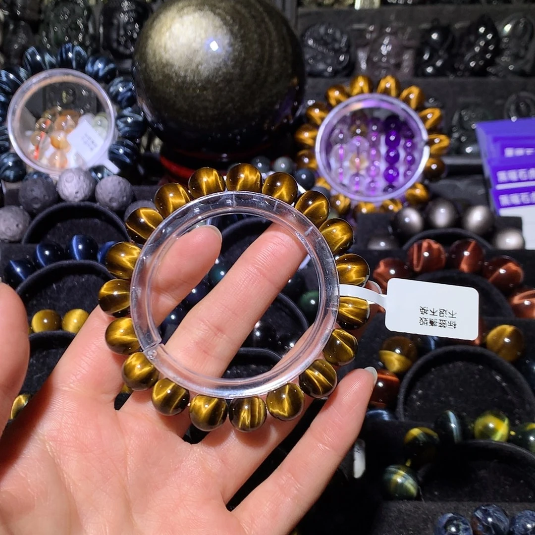 糯***米木变石未镶嵌手链