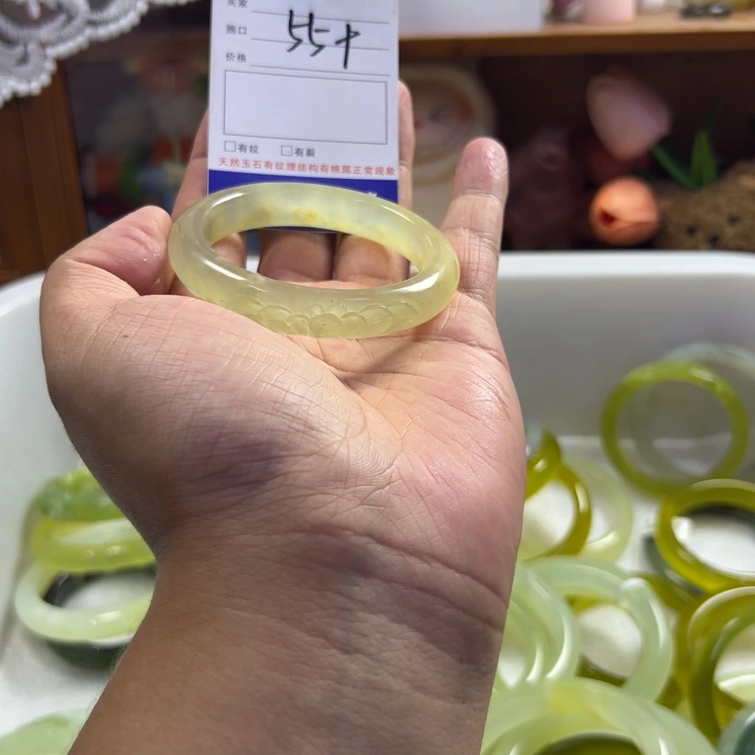 未镶嵌蛇纹石玉手镯522