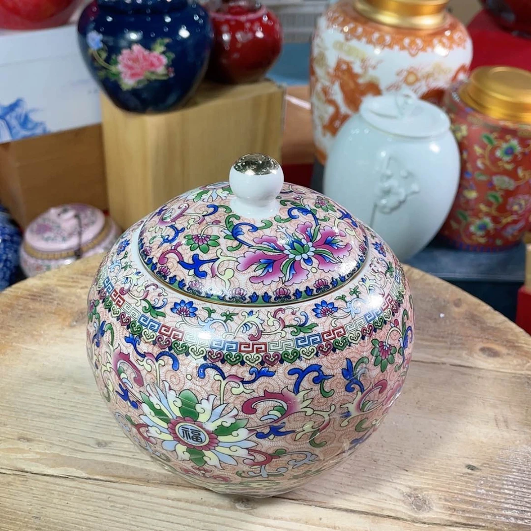 【闪购商品】罐陶瓷茶叶罐密封罐