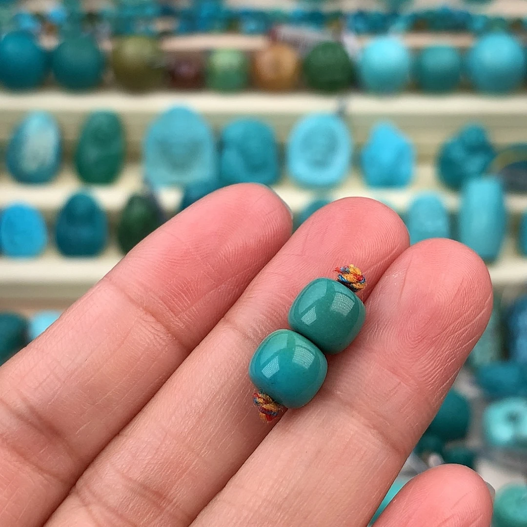 绿松石未镶嵌珠宝奇石7.8