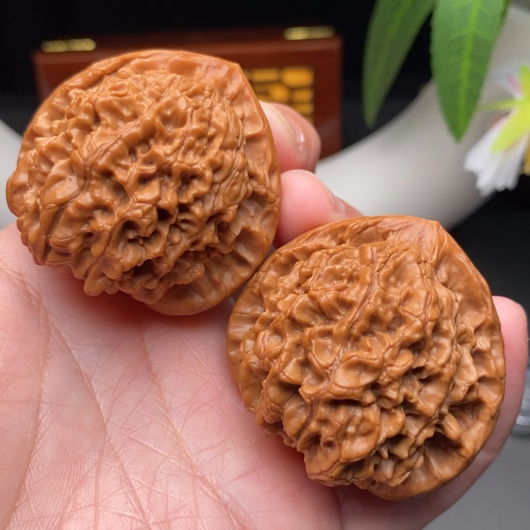 文玩核桃把件官帽46