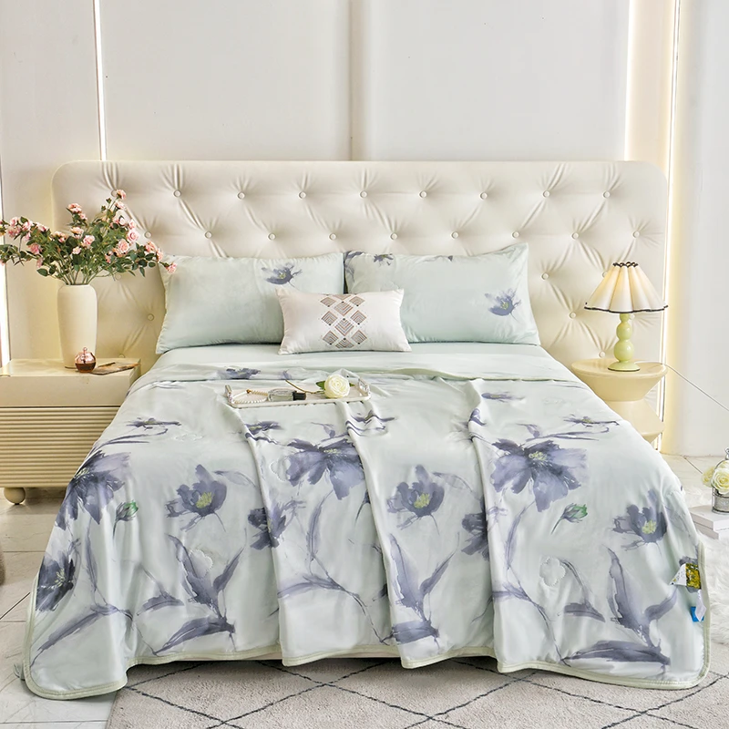 2025新款数码印花凉感夏被M