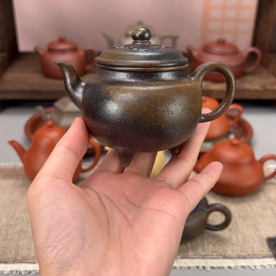 悠***得茶壶紫砂柴烧大彬222222