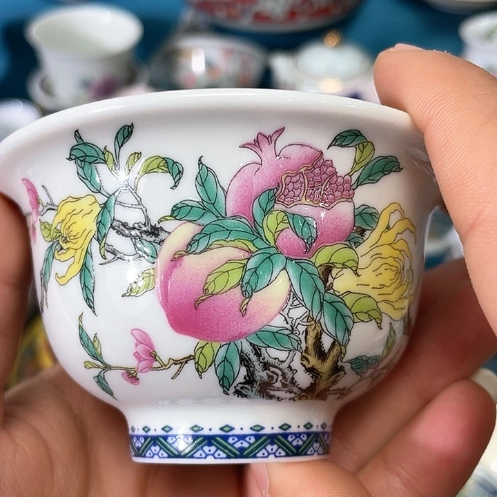 景德镇陶瓷主人杯133444