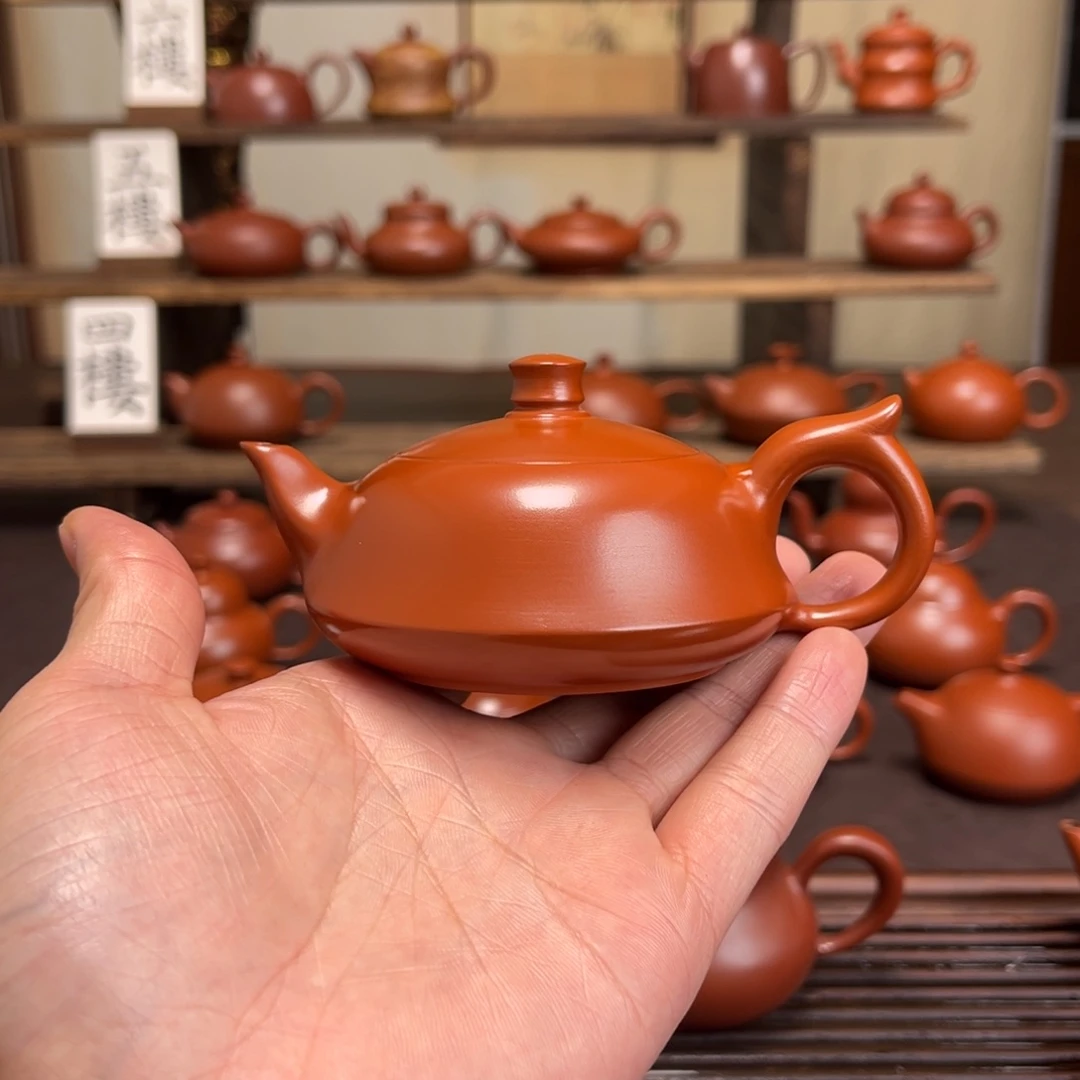 素***妆茶壶紫砂精工将军