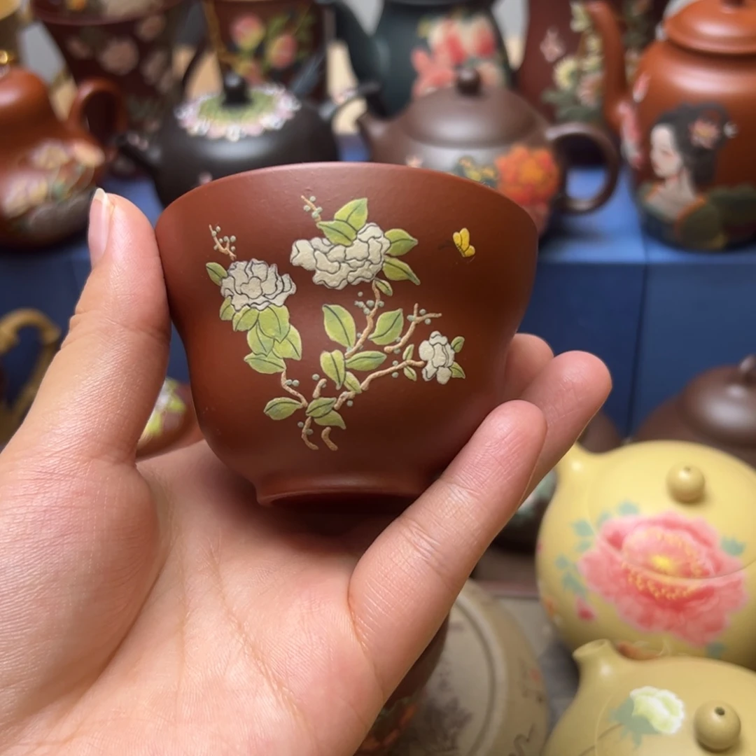 茶杯紫砂紫砂主人杯110cc