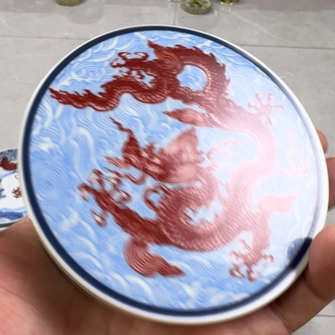 杯梵红海水龙盖置