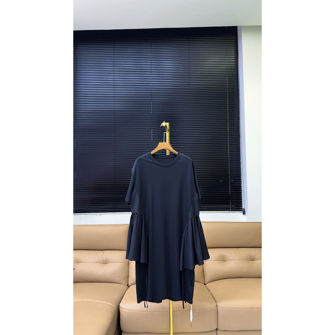 品牌原单高端轻奢夏琳娜连衣裙—黑色—429