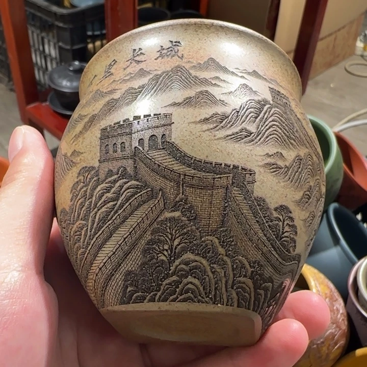 茶杯紫砂全手工紫砂