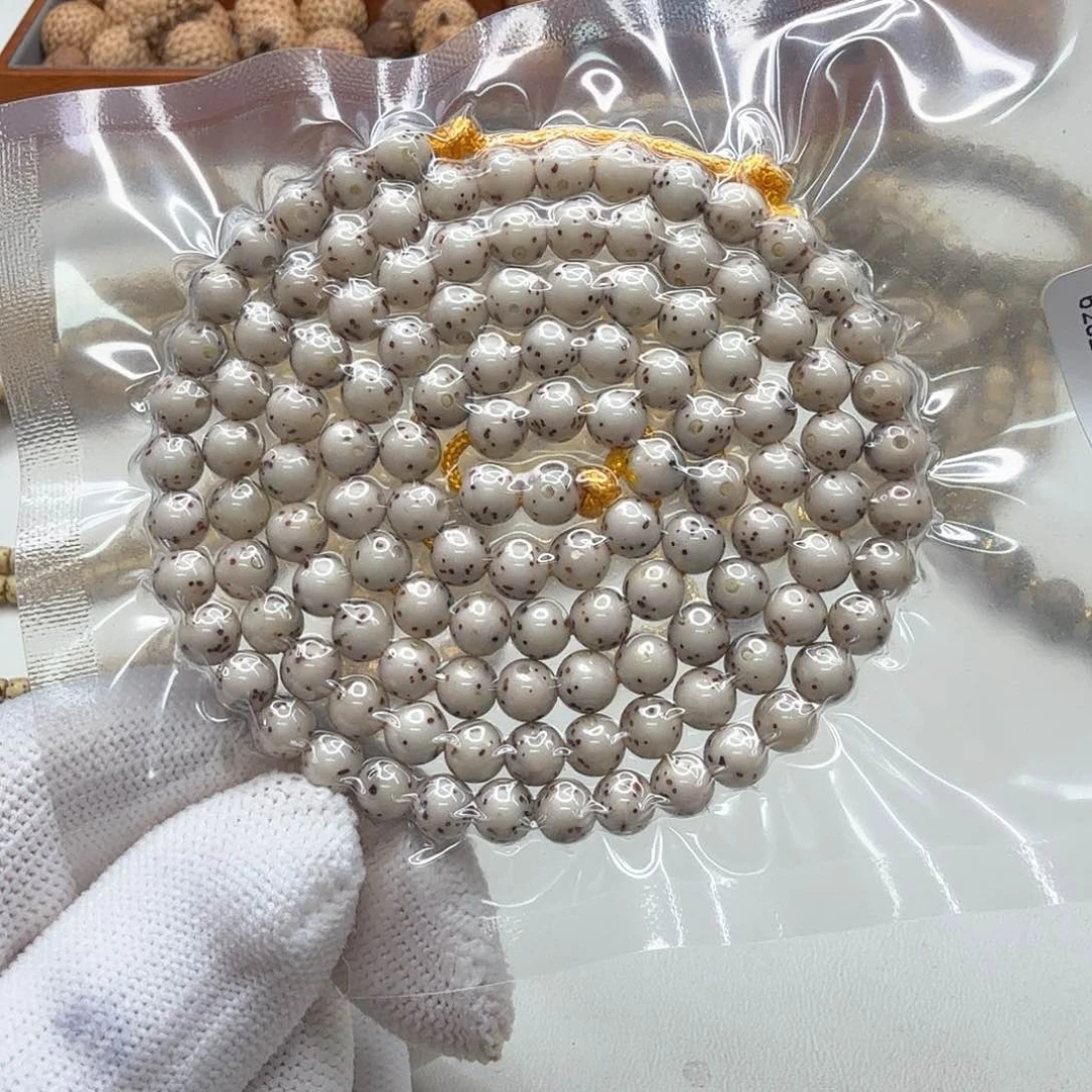 星月菩提手串32梵天糯冰大眼睛通体6左右108一物一图