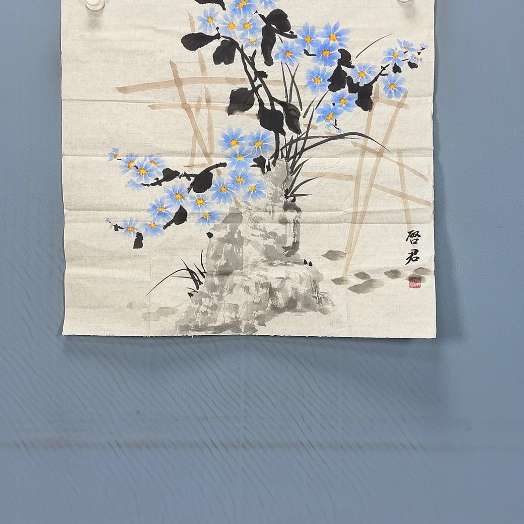 国画1089 牡丹一如你的初