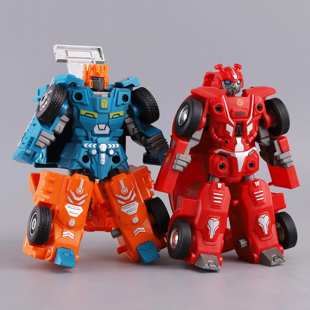 变形老爷车机器人惯性小汽车变身战神卡车玩车战警男女礼物