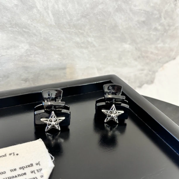 十字五角星发夹FJ1367（一对）