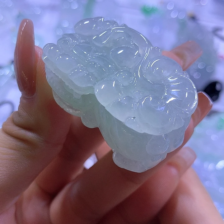 翡翠未镶嵌颈饰天然翡翠Ａ货吊坠