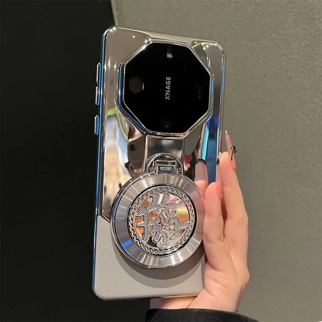 适用华为mate60rs非凡大师手机壳mate70pro+国风高档mate40rs支架