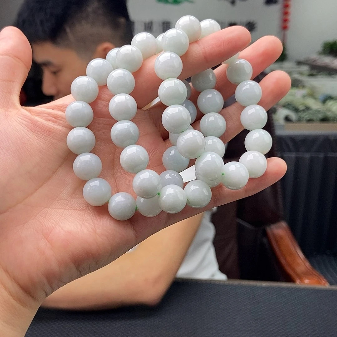 翡翠未镶嵌颈饰手串 颜色多样性发拍一发一