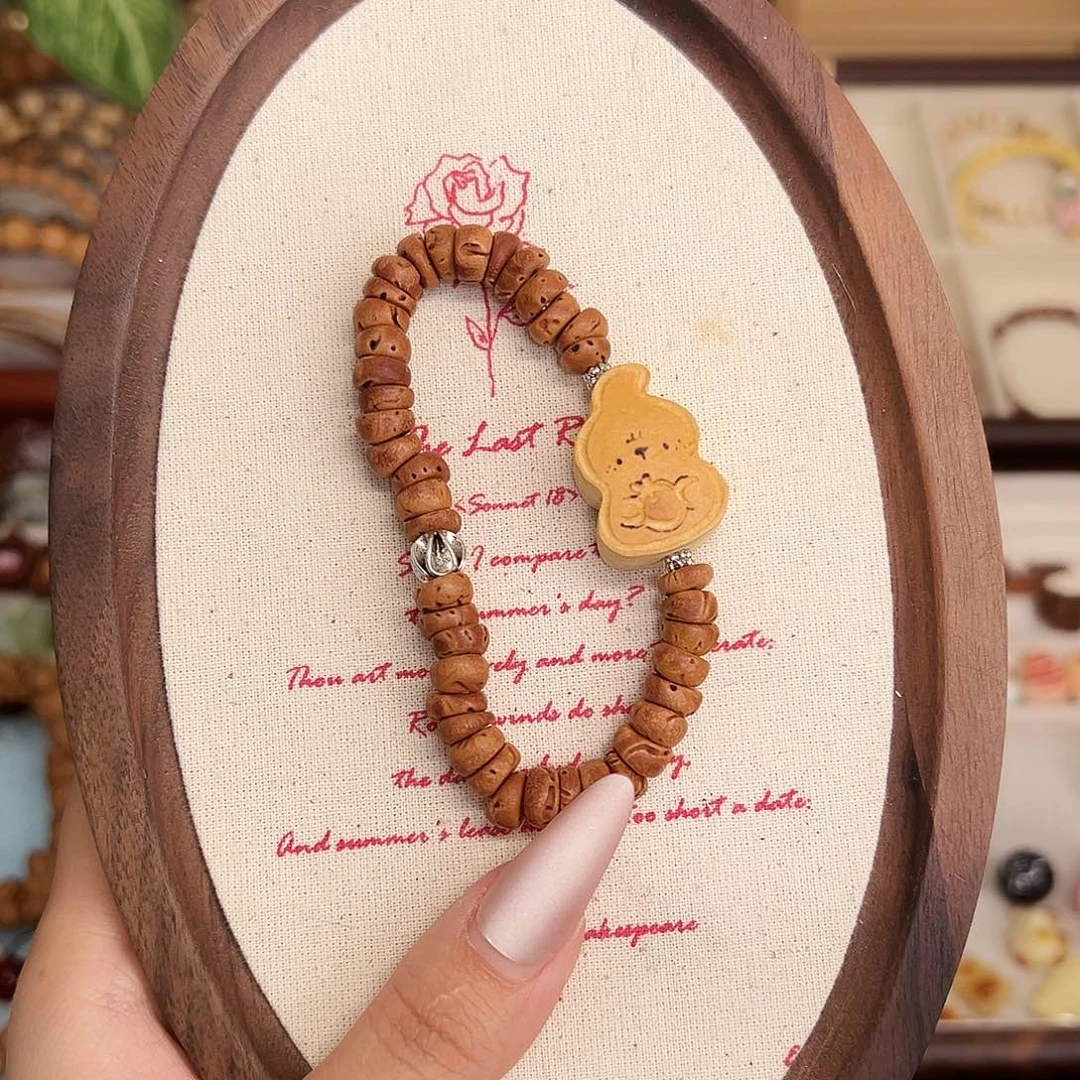 手串桃核寒露蜜小金豆葫芦单圈