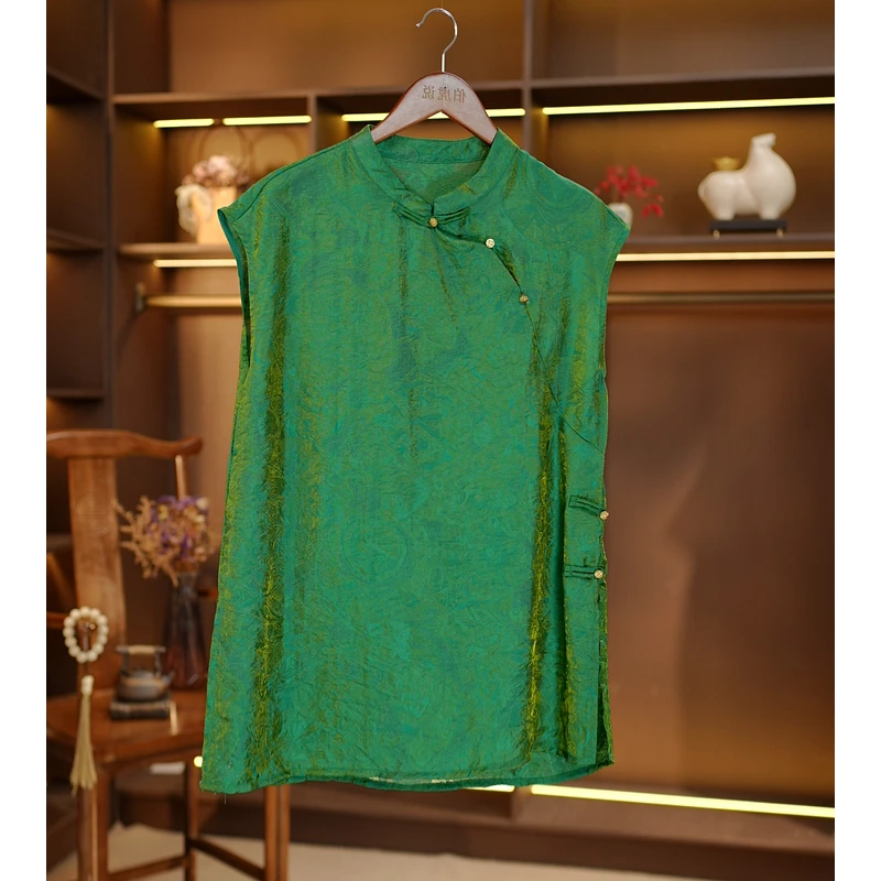 011松明——2025新款新中式气质百搭【高端版】短袖