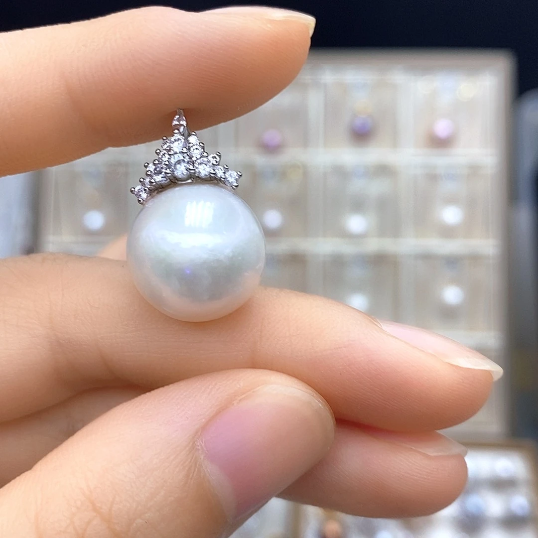 淡水珍珠合金颈饰