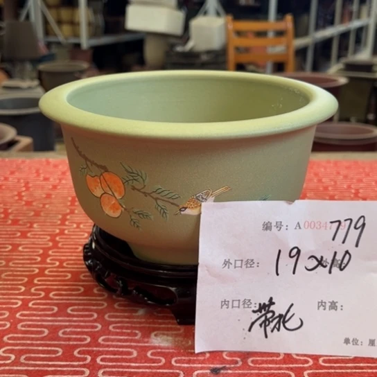 紫砂花盆紫紫砂盆