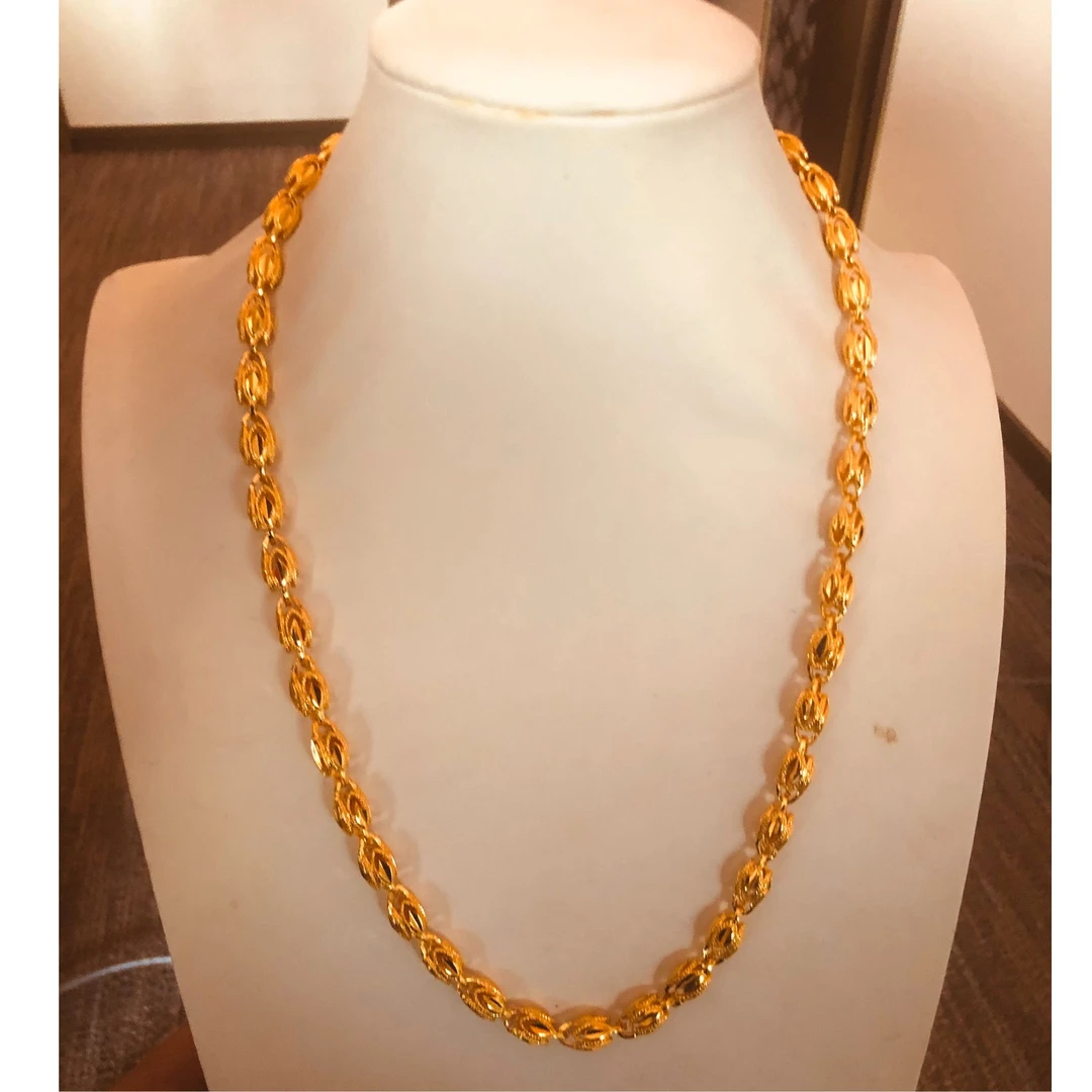 合金项链 [抖音好物]男士凤眼镂空项链