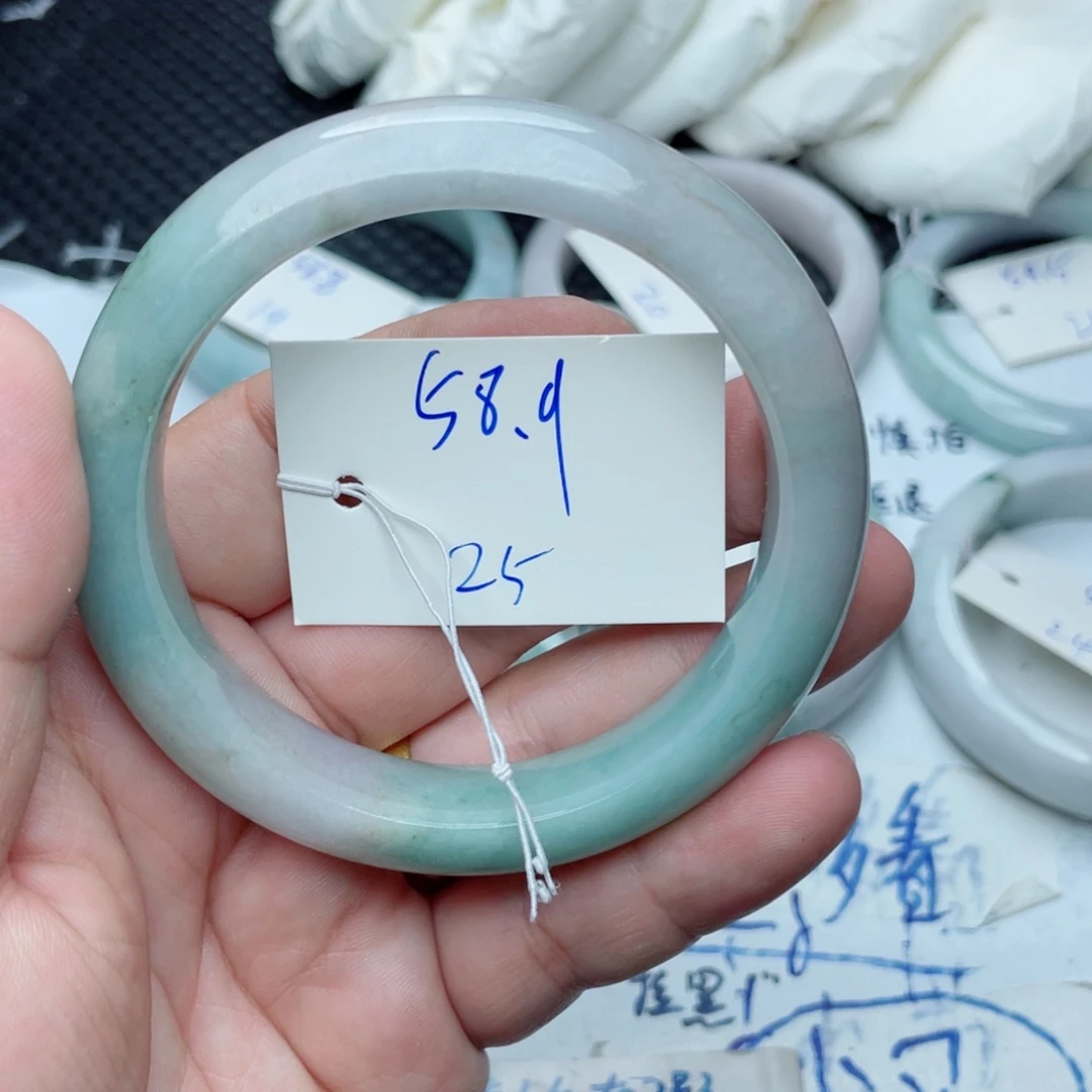 未镶嵌手镯翡翠翡翠手镯25