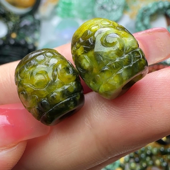 翡翠未镶嵌颈饰天然A货27
