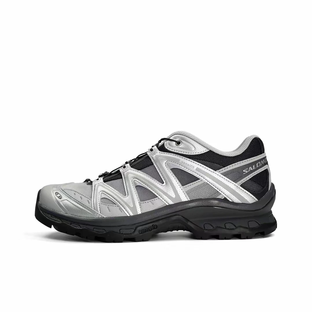 SALOMON/萨洛蒙 XT-Quest 黑银 防滑耐磨 低帮跑步鞋 男女同款