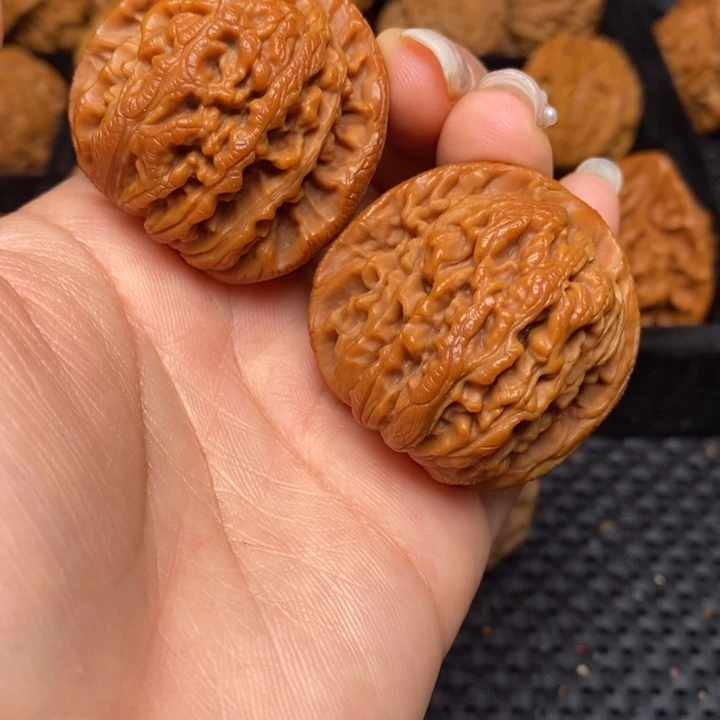 吊坠文玩核桃秦岭野生39