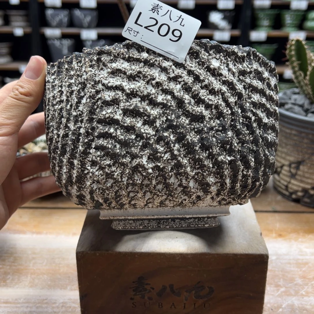 素八九陶瓷内口16.5高11.5