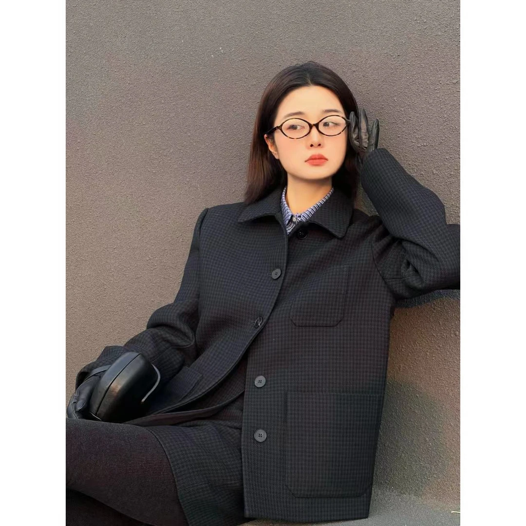 ZHAKA/千鸟格外套上衣zk2000