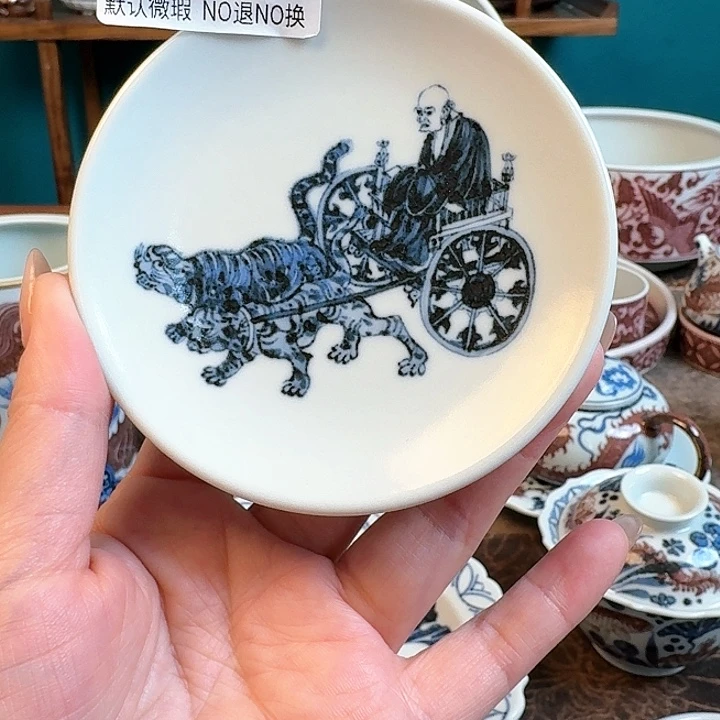 景德镇手工手绘茶具哈哈哈哈