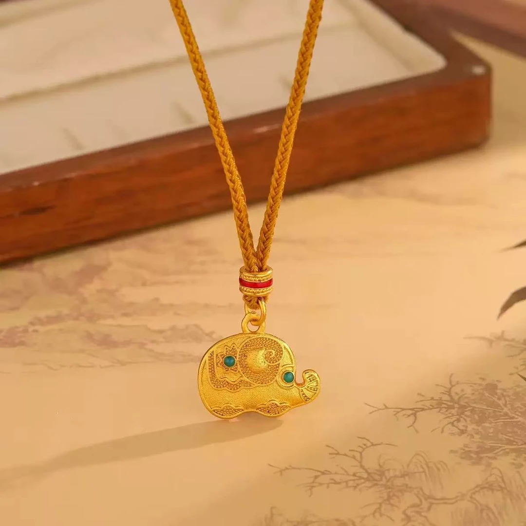 非金属布艺项链 岩朵-1650-时尚项链-10