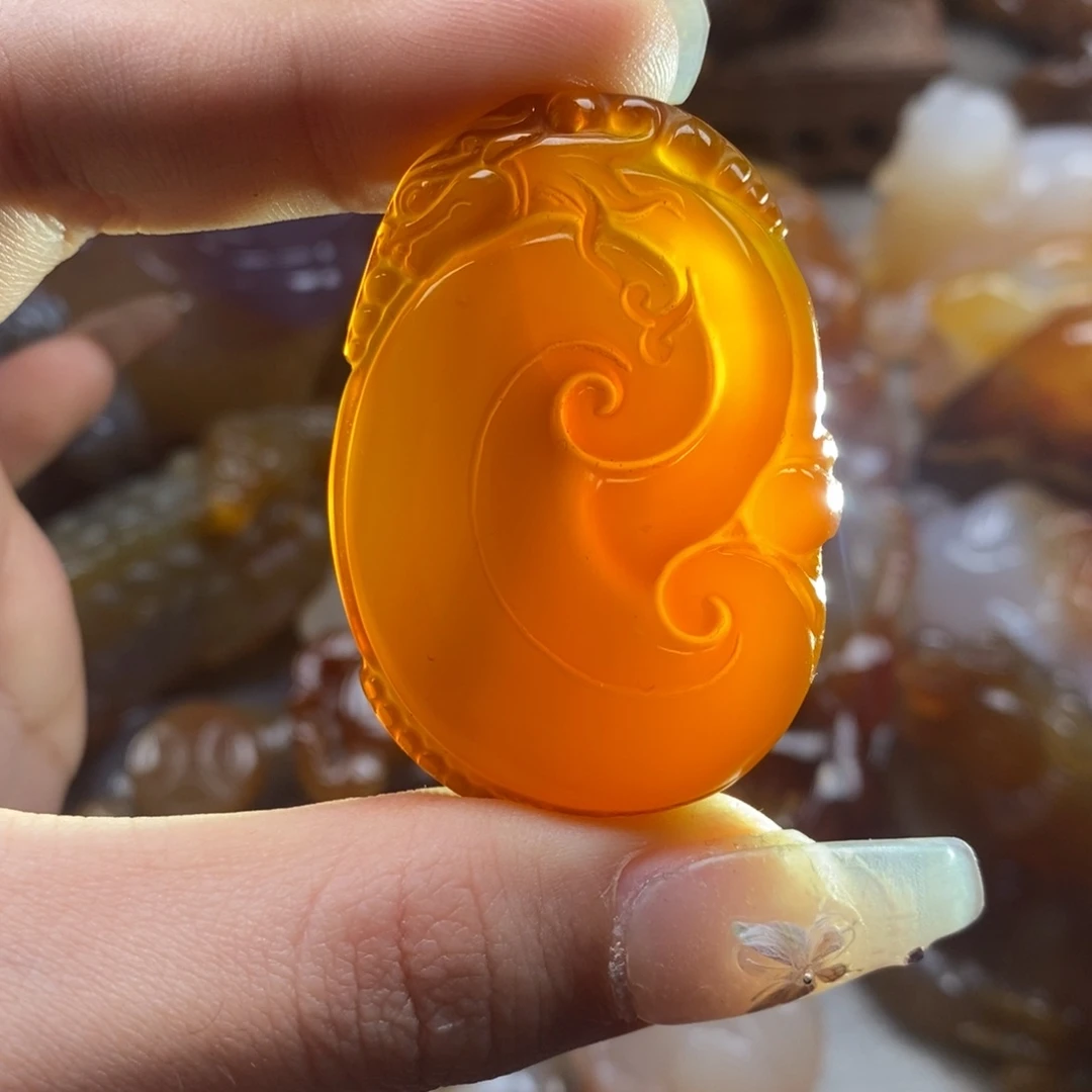 玛瑙/玉髓未镶嵌颈饰