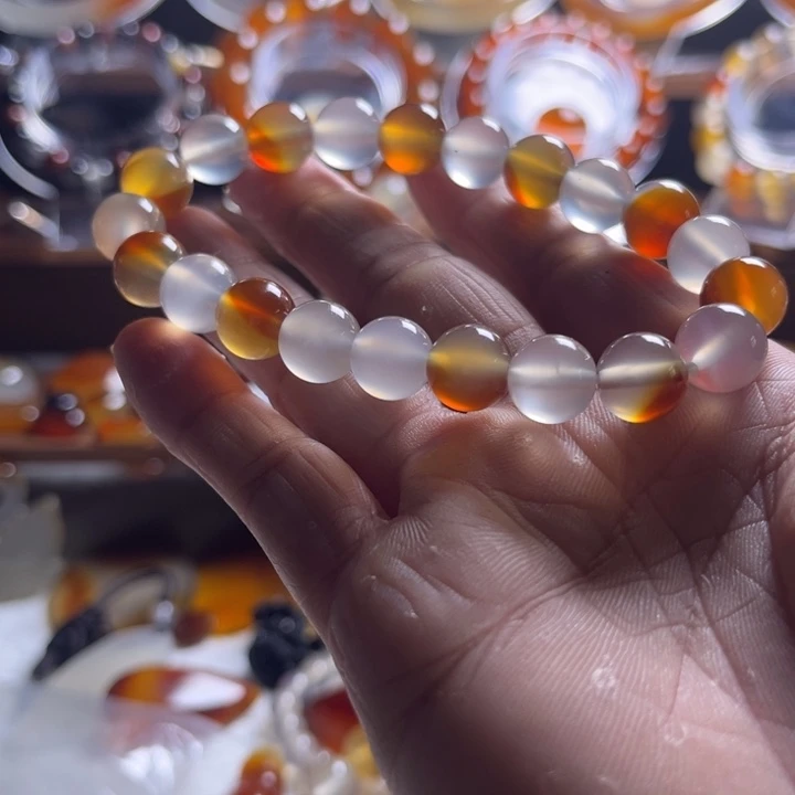 金***英玛瑙/玉髓手绳未镶嵌