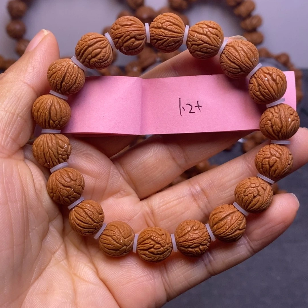 秦岭龙纹桃核18颗