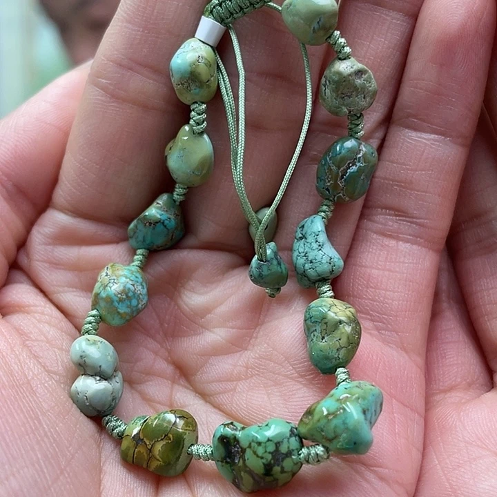 未镶嵌绿松石珠宝奇石