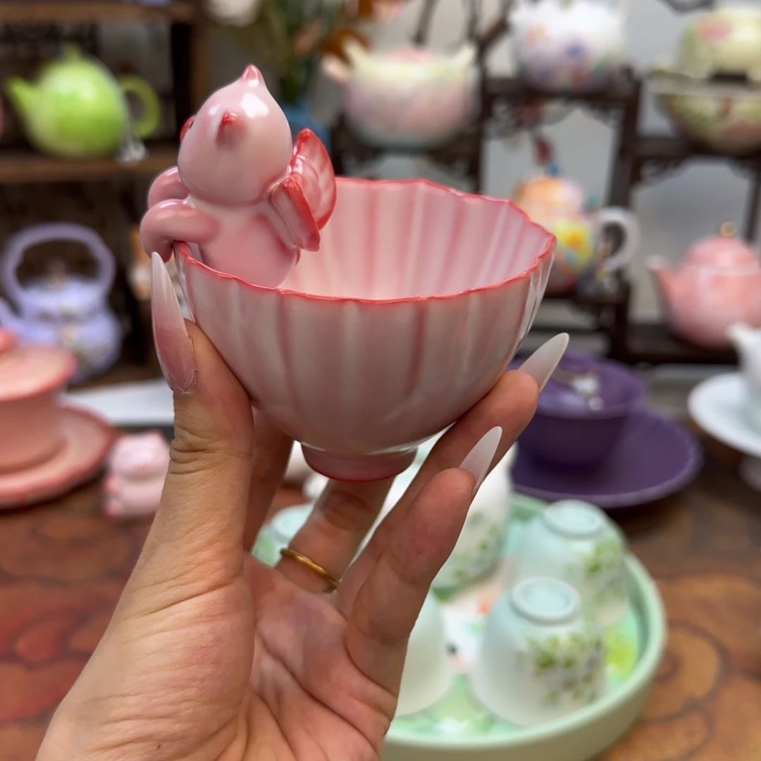 孤品茶具就一件，拼拼手速