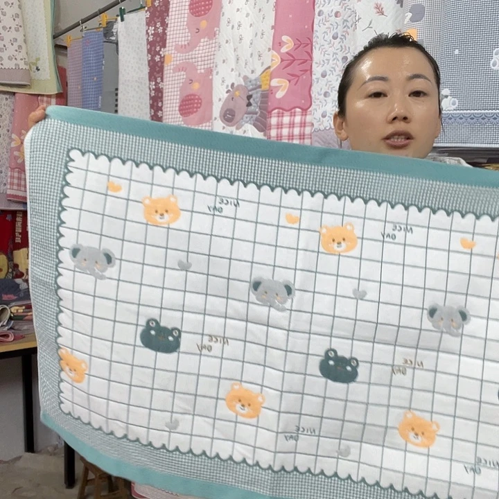 棉处理特价绿色白熊