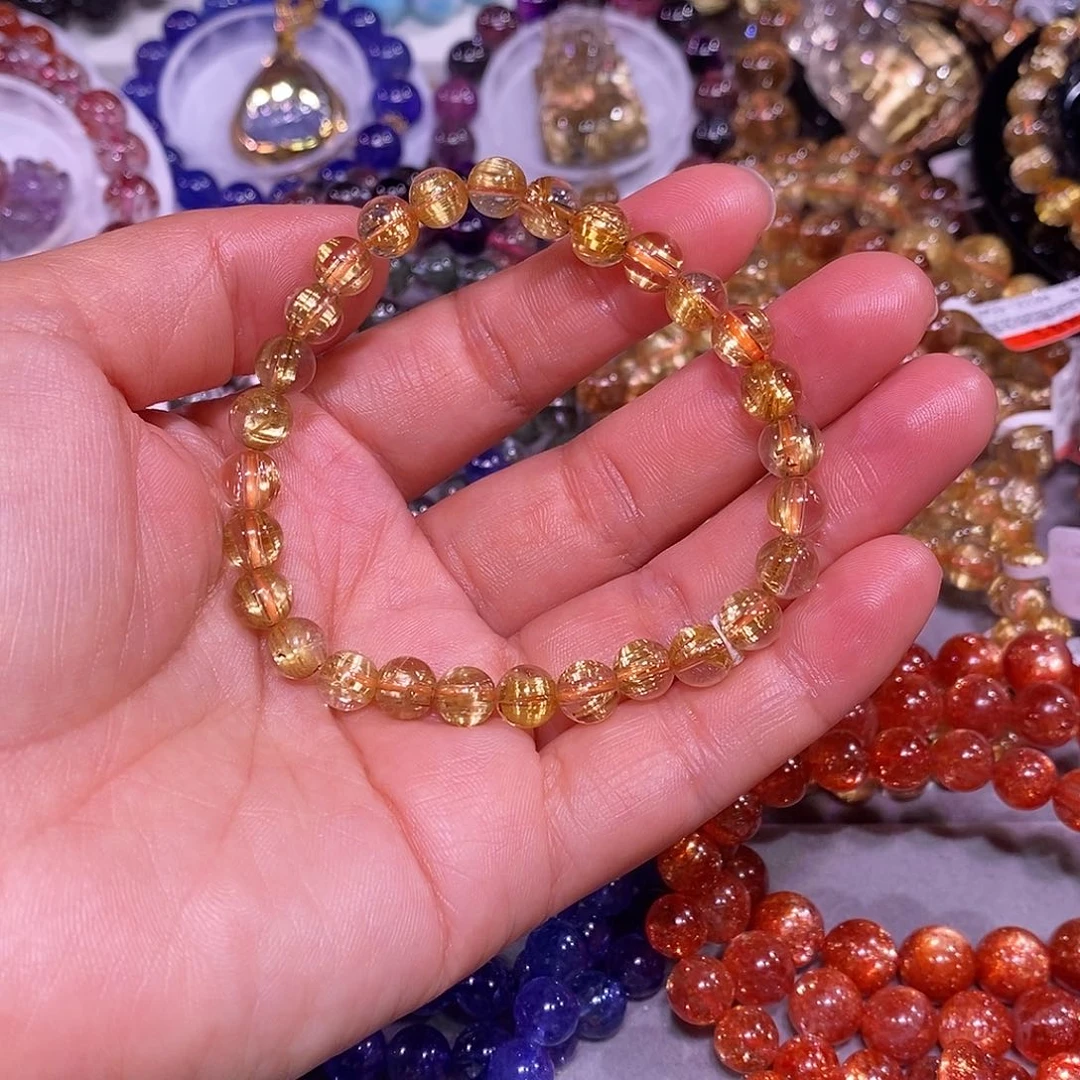 未镶嵌手链水晶金钛晶7