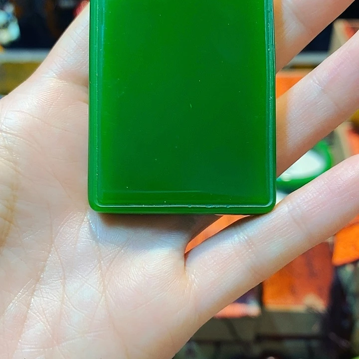 和田玉（碧玉）颈饰未镶嵌主播的节目有多精彩啊我