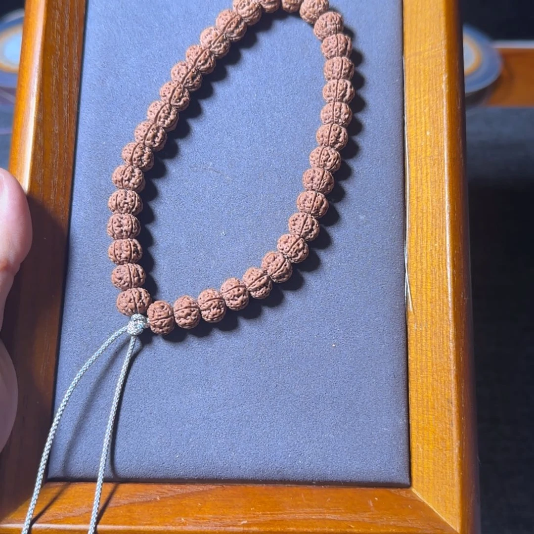 金刚菩提手串凹底梅花