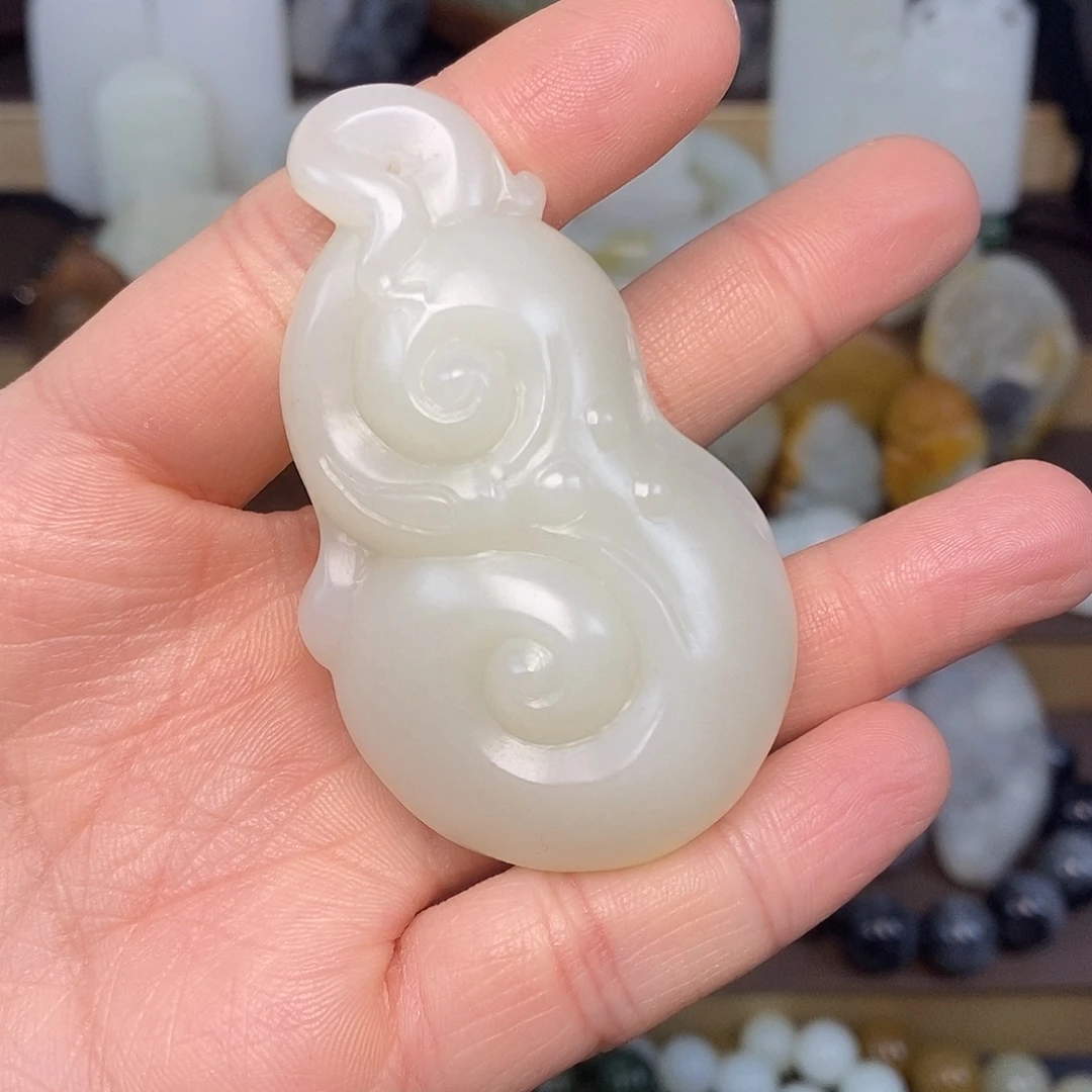 和田玉未镶嵌颈饰41