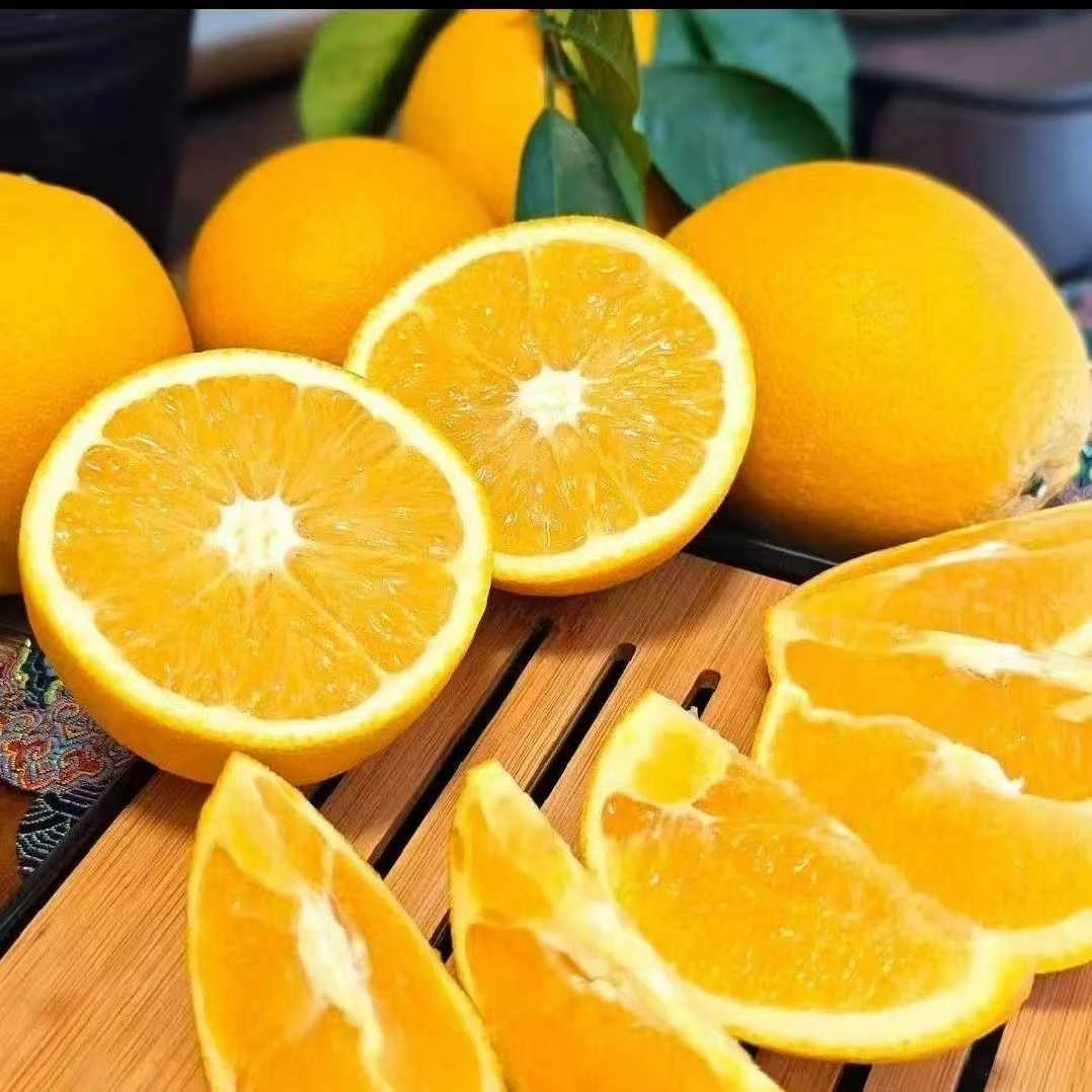 【带叶发货】正宗赣南脐橙鲜嫩多汁新鲜采摘手剥橙产地直发