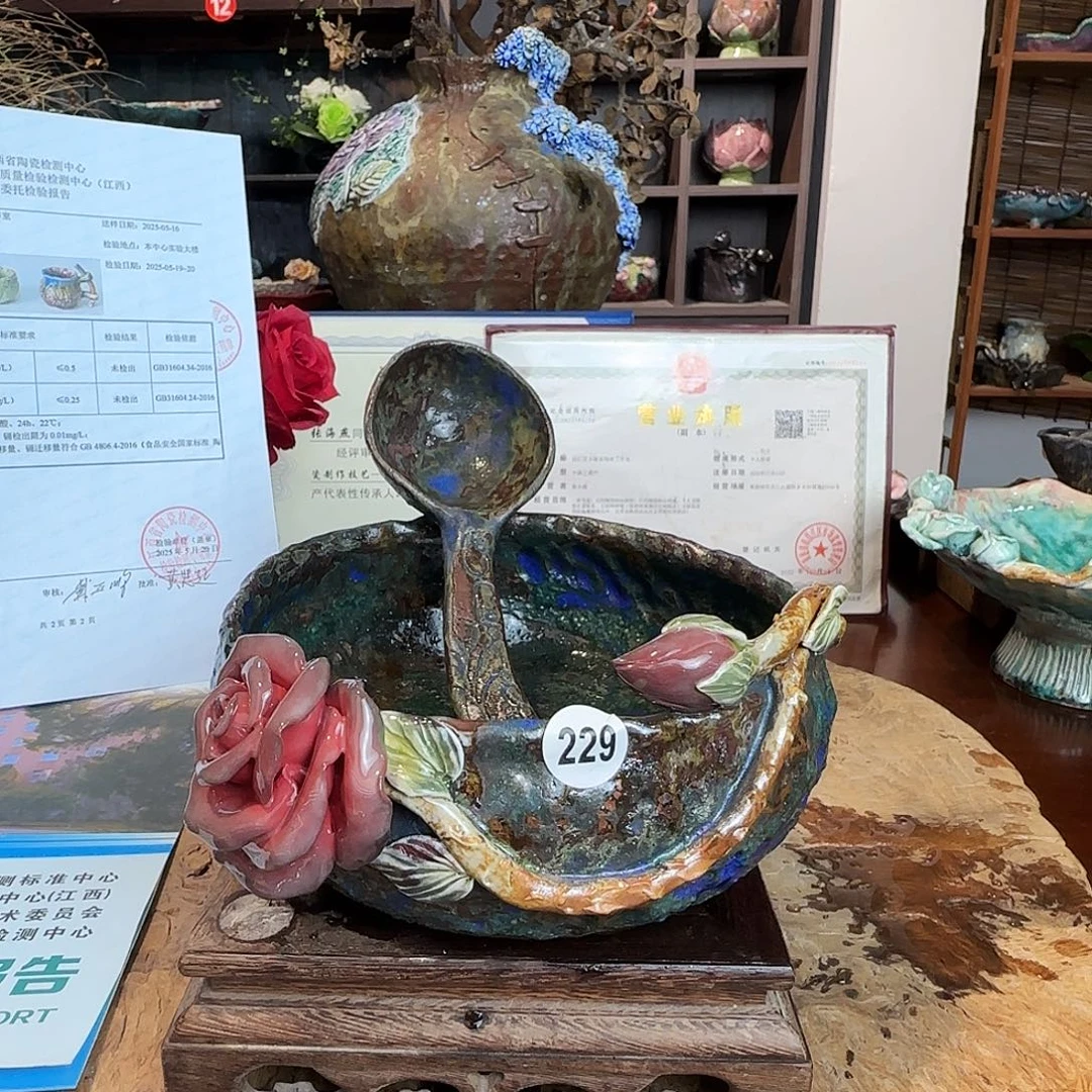 纯手工咖啡杯，餐具