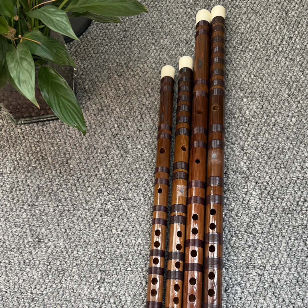 手工一节专业高档老料演奏笛子