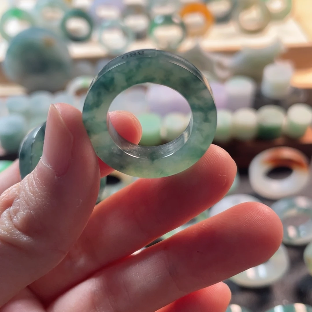 定制翡翠未镶嵌用****4戒指