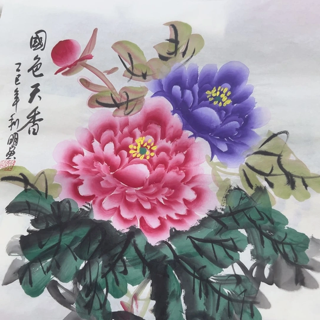 国画国画纯手绘作品