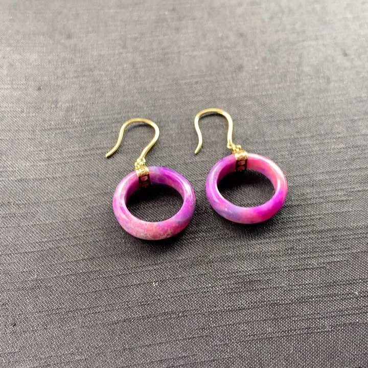 未镶嵌苏纪石（舒俱来）耳坠